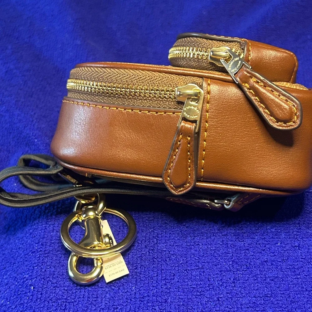 Coach Mini Backpack Keychain - Picture 6 of 10